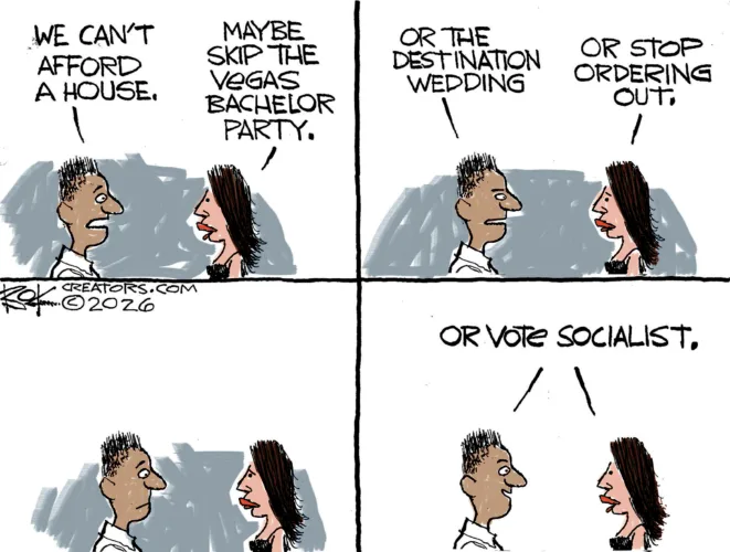 Cartoon commentary